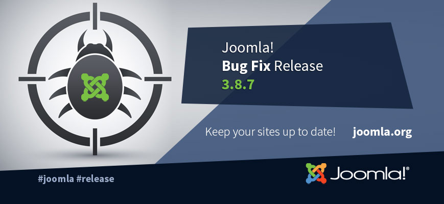 Joomla! 3.8.7 migliorato il back-end per siti multi-lingua e risolti alcuni bug