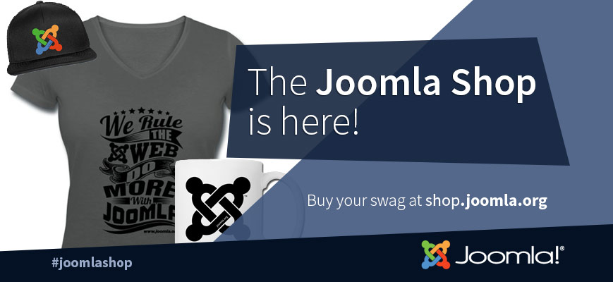 È online lo shop di Joomla! magliette, tazze, cover per smartphone e molto altro ancora