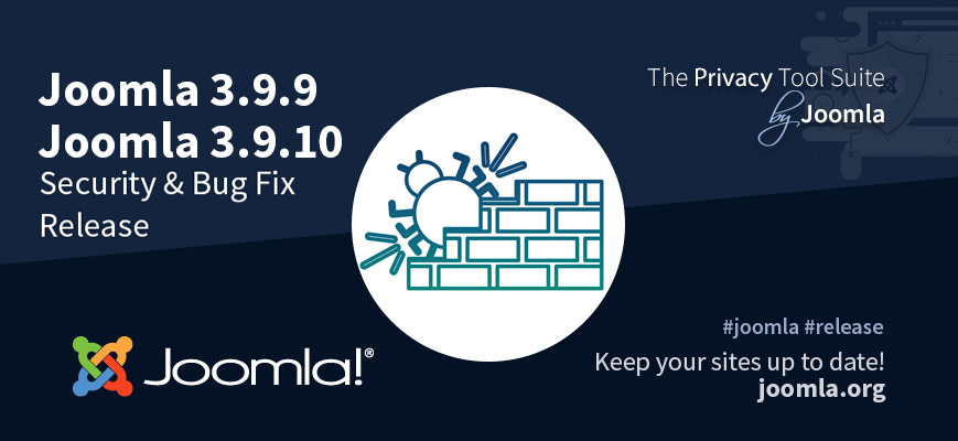 Joomla si scusa con gli utenti e rilascia la versione 3.9.10