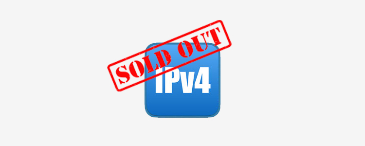 Il Ripe ha finito gli indirizzi IPv4